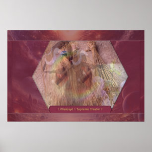 Moeder Afrika vieren Poster