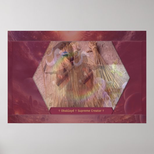 Moeder Afrika vieren Poster (Voorkant)