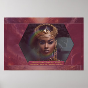 Moeder Afrika vieren Poster