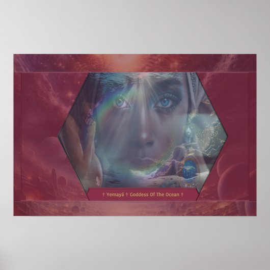 Moeder Afrika vieren Poster (Voorkant)