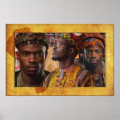 Moeder Afrika vieren Poster (Voorkant)