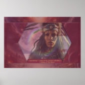 Moeder Afrika vieren Poster (Voorkant)