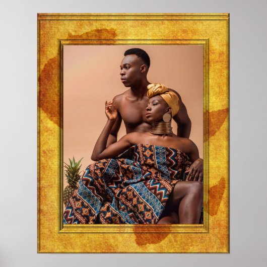 Moeder Afrika vieren Poster (Voorkant)