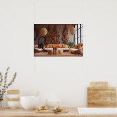 Moeder Afrika vieren Poster (Keuken)