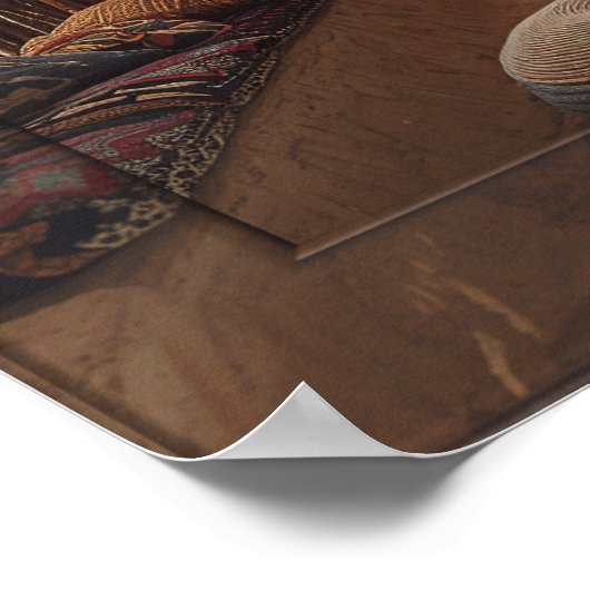 Moeder Afrika vieren Poster (Hoek)