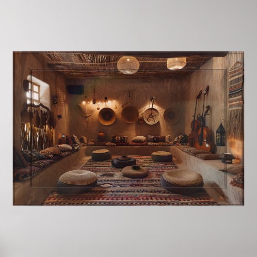 Moeder Afrika vieren Poster (Voorkant)