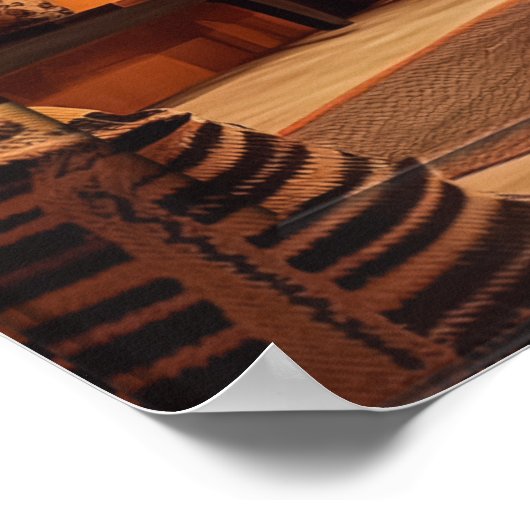 Moeder Afrika vieren Poster (Hoek)