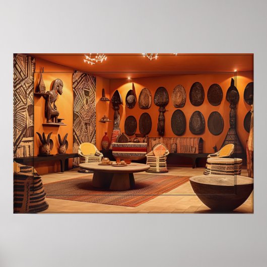 Moeder Afrika vieren Poster (Voorkant)