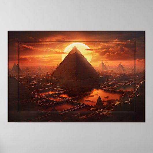 Moeder Afrika vieren Poster (Voorkant)