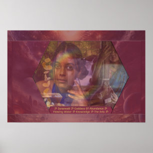 Moeder Afrika vieren Poster