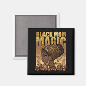 Moeder Afrikaans Amerikaans Afro Vrouwen Mama Moed Magneet (Voorkant / Achterkant)