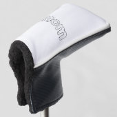 Moeder Alfabet Tracing Moederdag Cadeau Golfheadcover (3/4 voorkant)