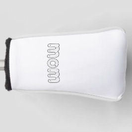 Moeder Alfabet Tracing Moederdag Cadeau Golfheadcover