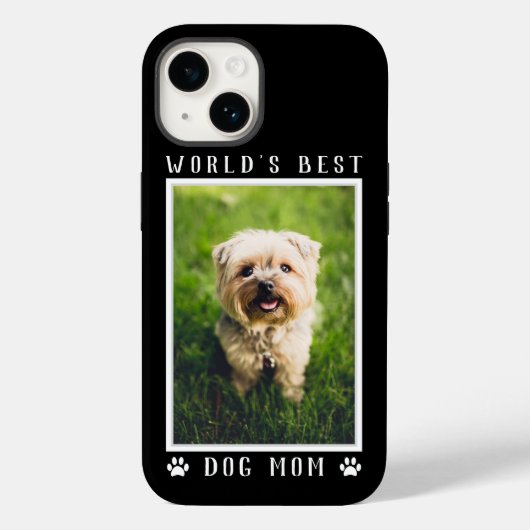 Moeder aller honden ter wereld Pootafdrukken huisd Case-Mate iPhone Case (Achterkant)