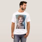 Moeder als computergestileerde olieverfschildering t-shirt (Voorkant volledig)