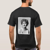 Moeder als computertekening t-shirt (Achterkant)