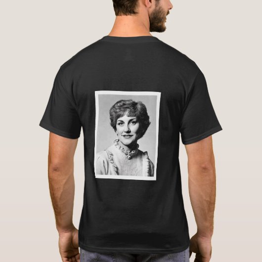 Moeder als computertekening t-shirt (Achterkant)