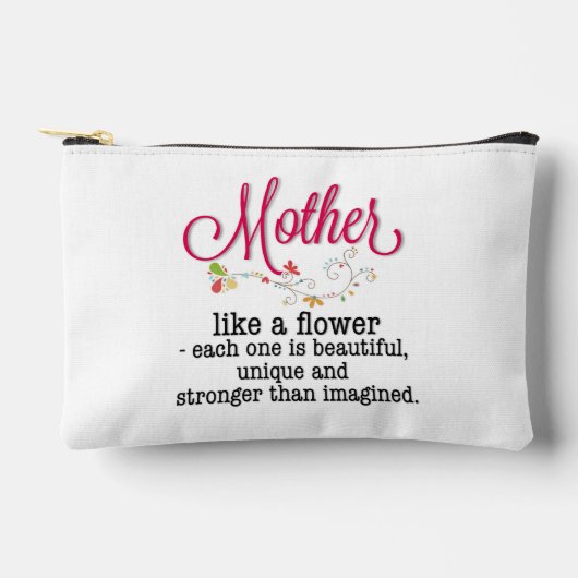 Moeder als een bloem die elk is mooi etui (Voorkant)
