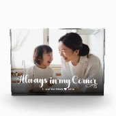 Moeder - altijd in mijn hoek - horizontaal fotoblokken (Voorkant)