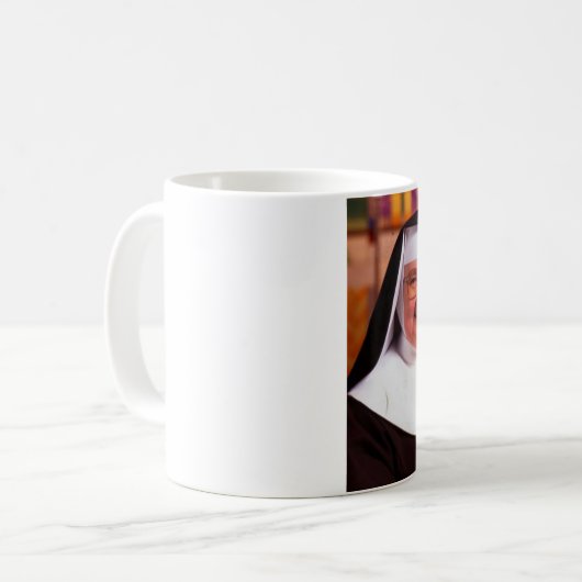 MOEDER ANGELICA HERSTELLEN. KOFFIEMOK (Voorkant links)