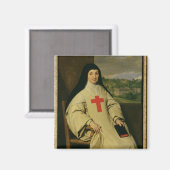 Moeder Angelique Arnauld Abbess Magneet (Voorkant / Achterkant)