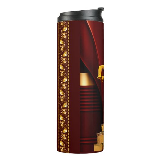 Moeder Armenië Thermische Tumbler Thermosbeker (Gedraaid links)