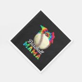 Moeder Art Baseball Mama Birthday Servet (Hoek)