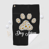 Moeder Art Best Dog Mam Oog Dag Golfhanddoek (Insitu)