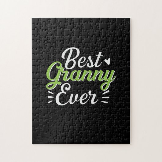 Moeder Art Best Granny Ever Legpuzzel (Verticaal)