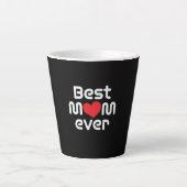 Moeder Art Best Mam Ever Latte Mok (Voorkant)