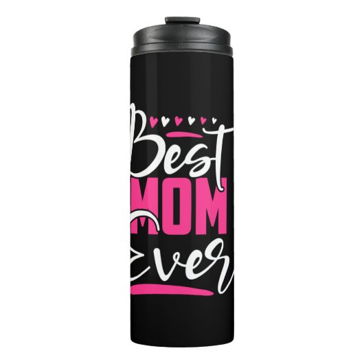 Moeder Art Best Mam Ever Thermosbeker (Voorkant)