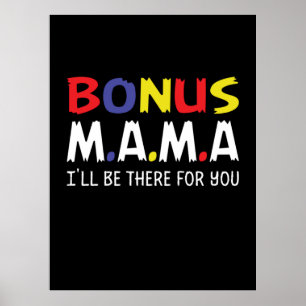 Moeder Art Bonus Mama Poster