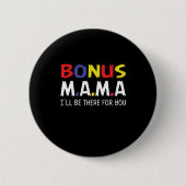 Moeder Art Bonus Mama Ronde Button 5,7 Cm (Voorkant)