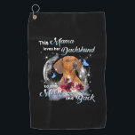 Moeder Art Dachshund Mama Birthday Golfhanddoek<br><div class="desc">Moeder Art Dachshund Mama Birthday</div>