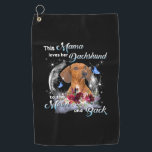 Moeder Art Dachshund Mama Birthday Golfhanddoek<br><div class="desc">Moeder Art Dachshund Mama Birthday</div>