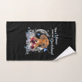 Moeder Art Dachshund Mama Birthday Handdoek (Handdoek)