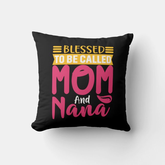 Moeder Art Mam en Nana Kussen (Voorkant)
