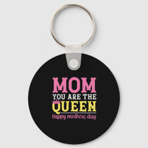 Moeder Art Mam Je bent de koningin Sleutelhanger