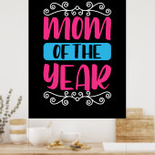 Moeder Art Mam van het Jaar Poster (Keuken)