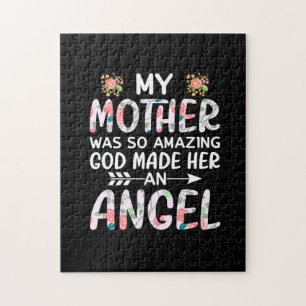 Moeder Art Mijn moeder An Angel Legpuzzel