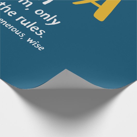 Moeder Art Nina Definition Cadeaupapier (Hoek)