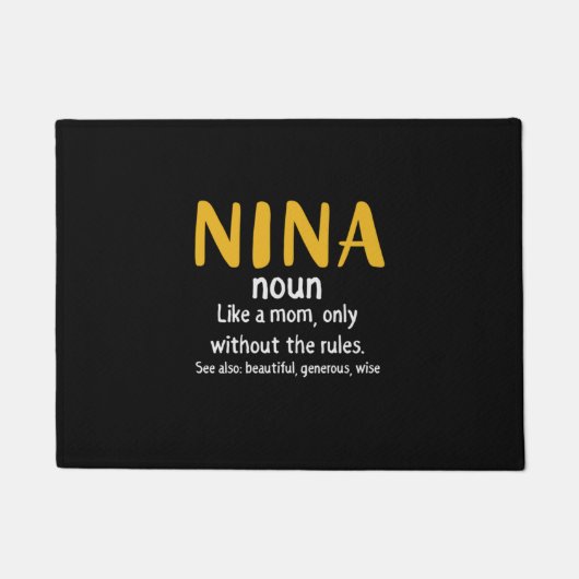 Moeder Art Nina Definition Deurmat (Voorkant)