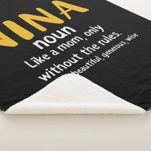 Moeder Art Nina Definition Sherpa Deken (3/4)