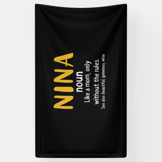Moeder Art Nina Definition Spandoek (Verticaal)