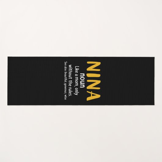 Moeder Art Nina Definition Yogamat (Voorkant (horizontaal))