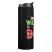 Moeder Art ondersteunt Wildlife Raise Boys Thermosbeker (Gedraaid links)