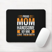 Moeder Art Proud Mam Handsome Boy Muismat (Met muis)