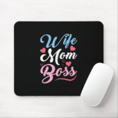 Moeder Art Wife mama Boss Muismat (Met muis)