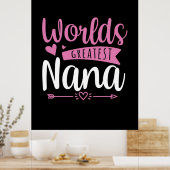 Moeder Art World Greatest Nana Poster (Keuken)