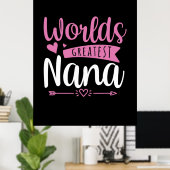 Moeder Art World Greatest Nana Poster (Thuiskantoor)